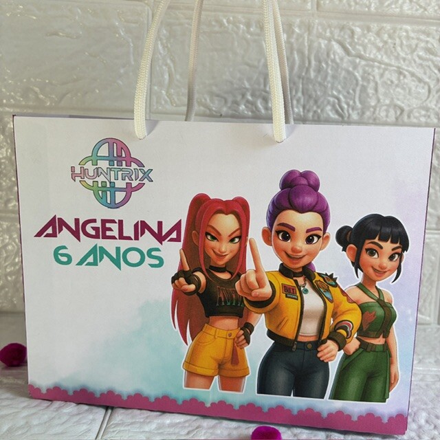 Sacolinha Personalizada Guerreiras do K - Pop