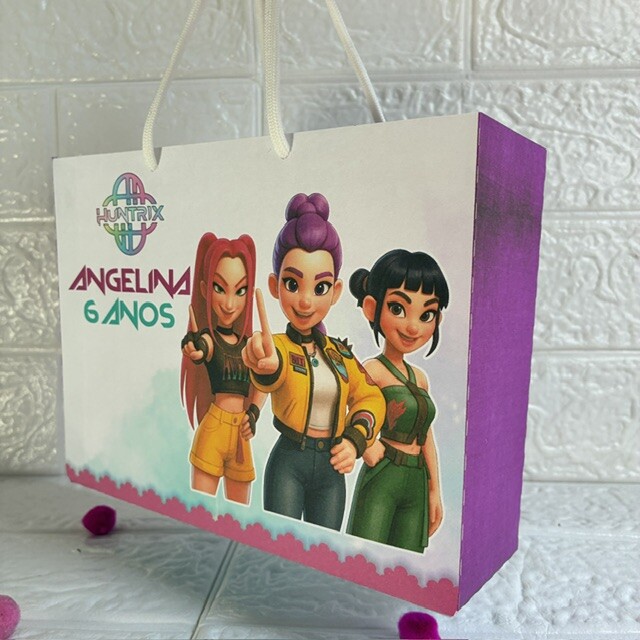 Sacolinha Personalizada Guerreiras do K - Pop