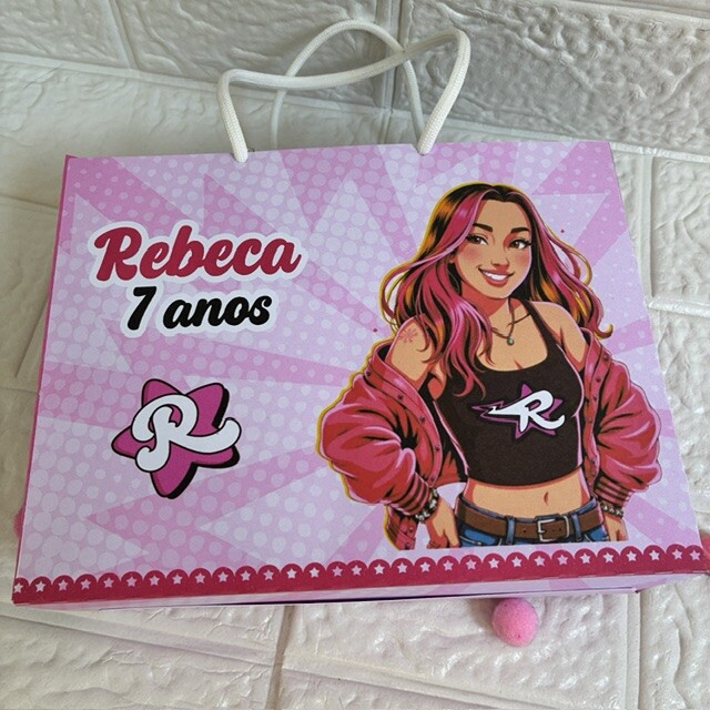 Sacolinha Personalizada Emilly Vick