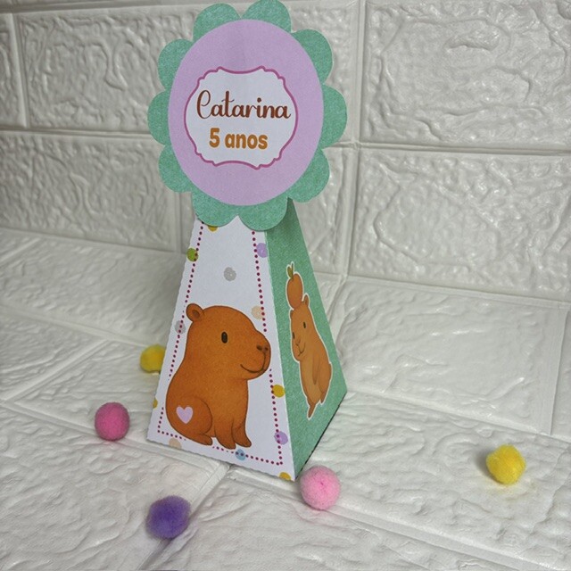 Personalizados Capivara - Kit com 20 unidades