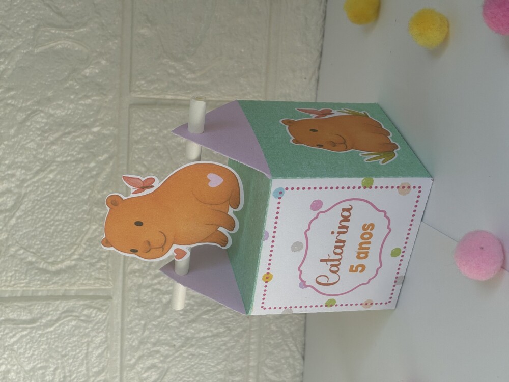 Personalizados Capivara - Kit com 30 unidades