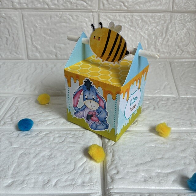 Personalizados Ursinho Pooh - Kit com 10 unidades