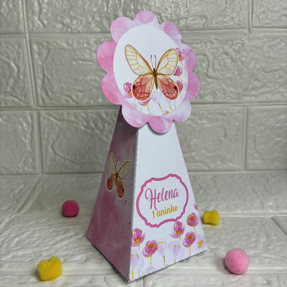 Personalizados Jardim das Borboletas - Kit com 10 unidades