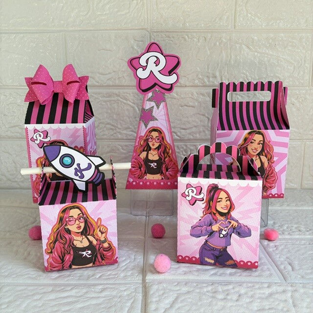 Personalizados Emilly Vick - Kit com 10 unidades