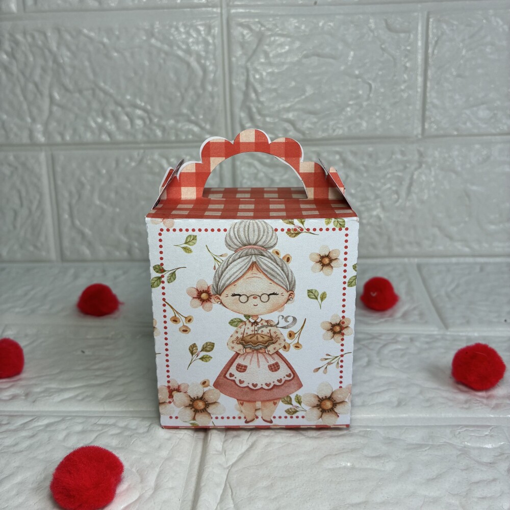 Personalizados Chapeuzinho Vermelho Aquarelado - Kit com 30 unida