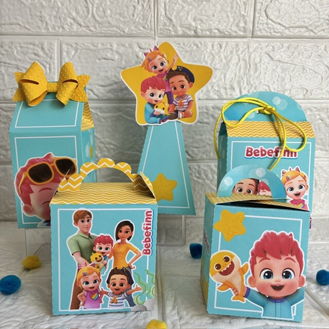 Personalizados Bebefinn - Kit com 20 unidades