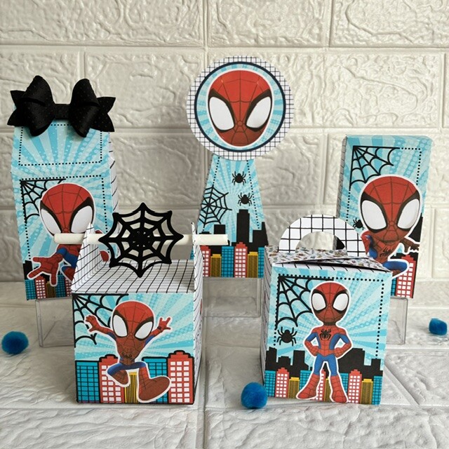 Personalizados Spiderman Homem Aranha - Kit com 20 unidades