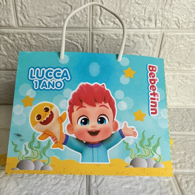 Sacolinha Personalizada Bebefinn