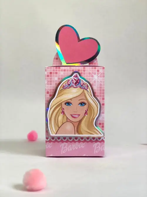 Personalizados Barbie - Kit com 25 unidades
