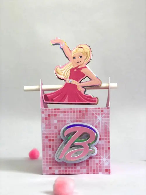 Personalizados Barbie - Kit com 30 unidades
