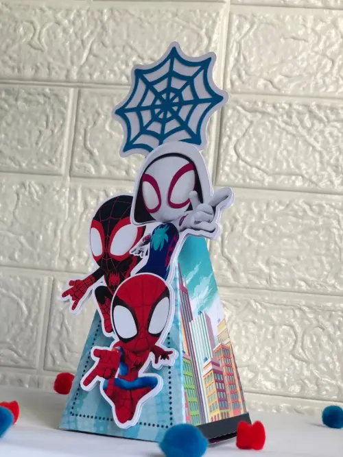 Personalizados Spidey - Kit com 25 unidades