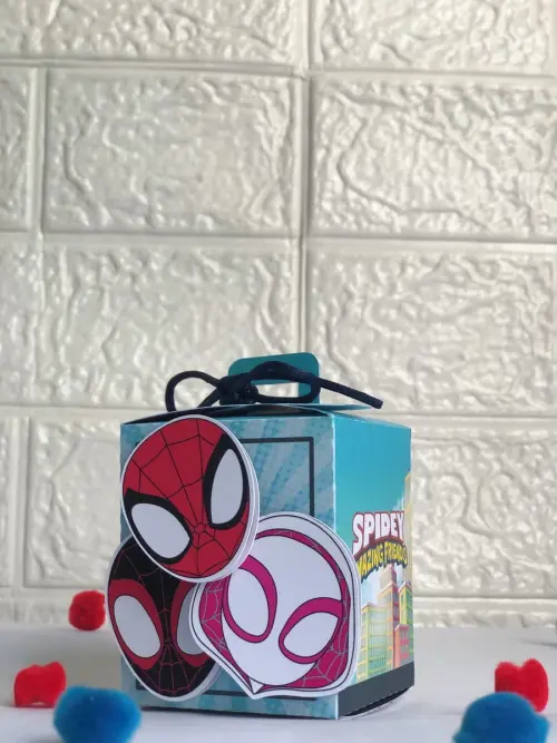 Personalizados Spidey - Kit com 25 unidades