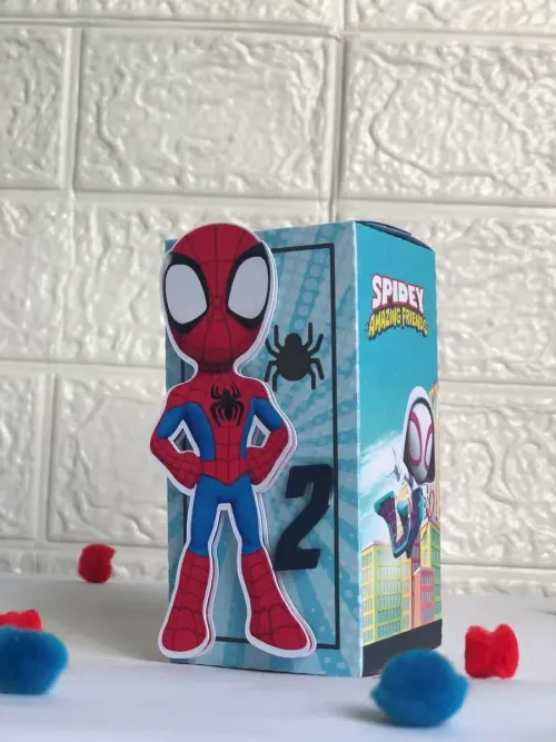 Personalizados Spidey - Kit com 40 unidades