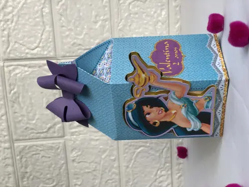 Personalizados Princesa Jasmine - Kit 40 Unidades