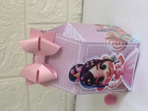 Personalizados Vanellope - Kit com 30 Unidades