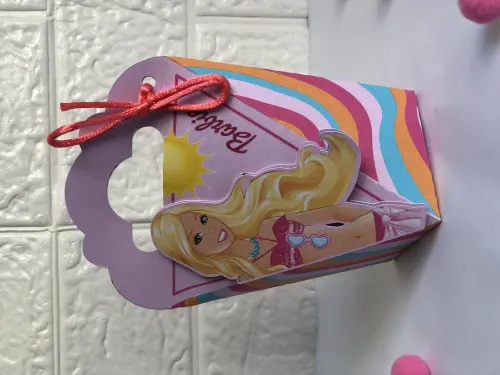 Personalizados Barbie Praia - Kit 50 Unidades