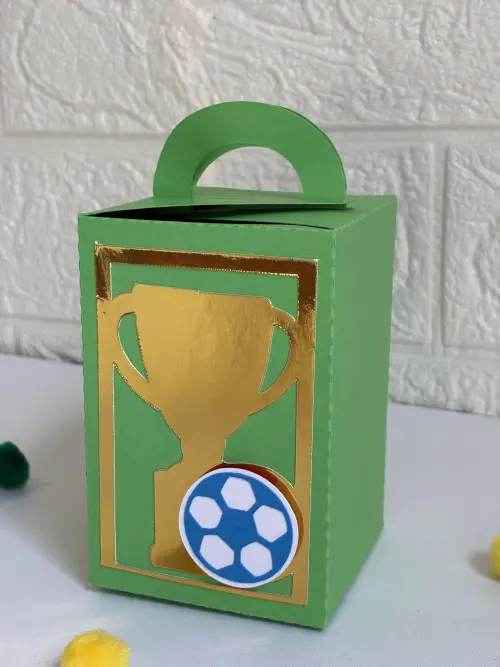 30 Personalizados Copa do Mundo - Verde e Dourado