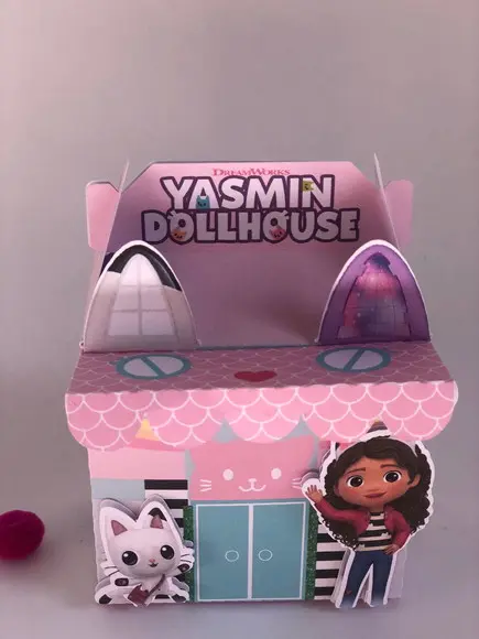 Personalizados a Casa Mágica da Gabby - Kit com 50 Unidades