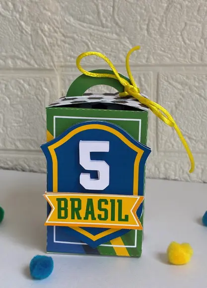 Personalizados Copa do Mundo - Kit com 25 Unidades