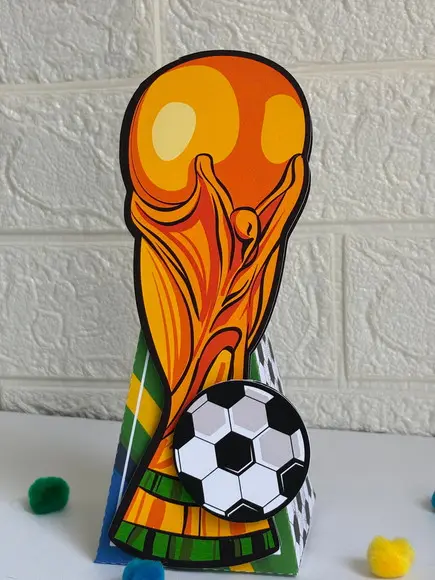 Personalizados Copa do Mundo - Kit com 50 Unidades