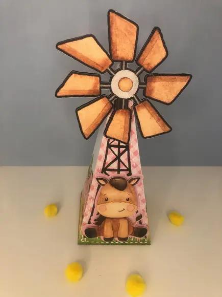 Personalizados Fazendinha Rosa - Kit com 20 Unidades