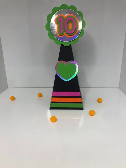 Personalizados Festa Neon - Kit com 20 Unidades