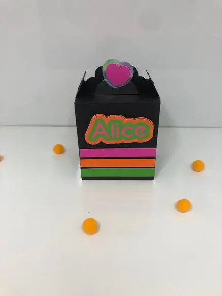 Personalizados Festa Neon - Kit com 30 Unidades