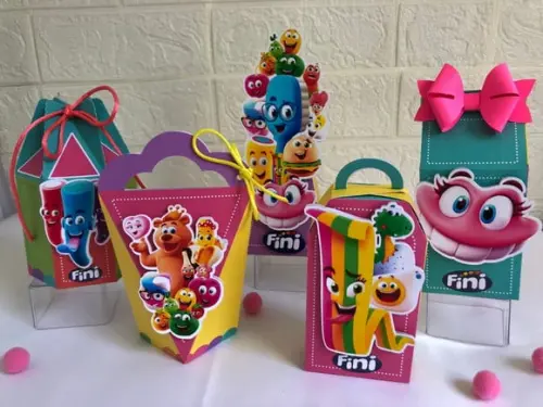 Personalizados Fini - Kit com 50 Unidades