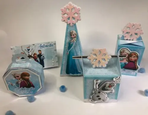 Personalizados Frozen - Kit com 40 Unidades