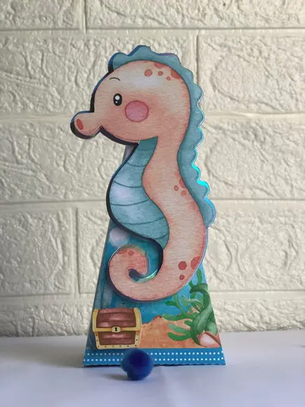 Personalizados Fundo do Mar Azul - Kit 30 Unidades