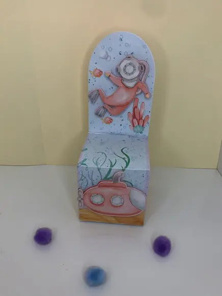Personalizados Fundo do Mar Menina - Kit com 20 Unidades