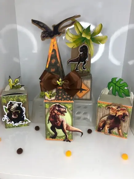 Personalizados Jurassic Park - Kit com 50 Unidades