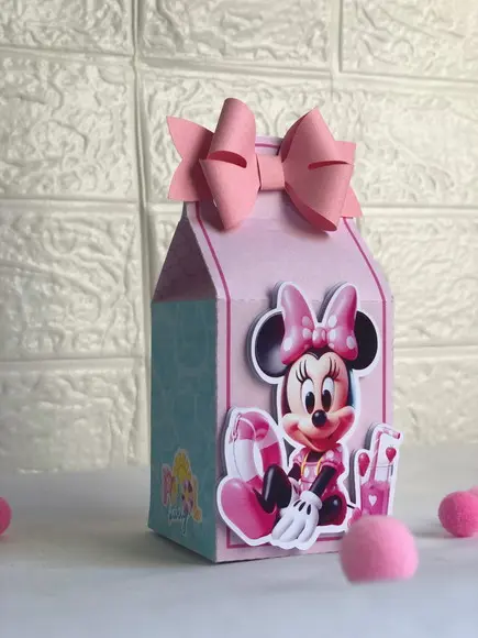 Personalizados Minnie Pool Party - Kit com 30 Unidades