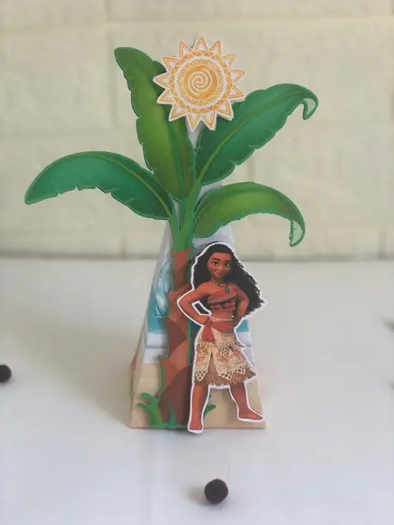 Personalizados Moana - Kit com 30 Unidades