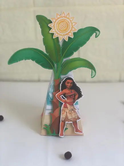 Personalizados Moana - Kit com 20 Unidades