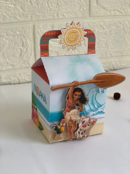Personalizados Moana - Kit com 40 Unidades