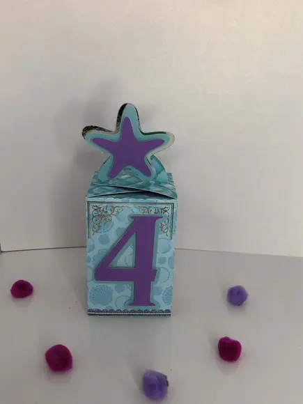 Personalizados Pequena Sereia - Kit com 30 Unidades