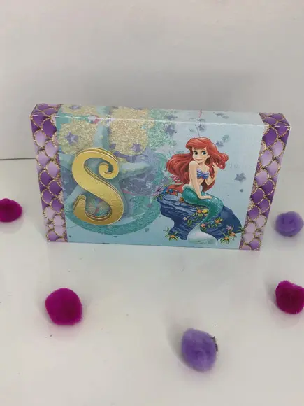 Personalizados Pequena Sereia- Kit com 40 Unidades