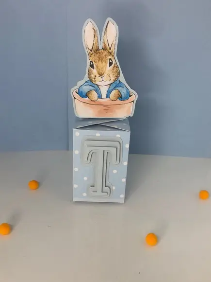 Personalizados Peter Rabbit - Kit com 50 Unidades