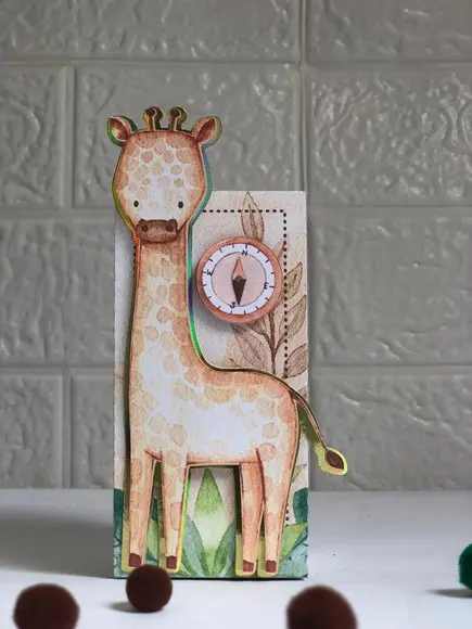 Personalizados Safari Aquarelado - Kit com 40 Unidades