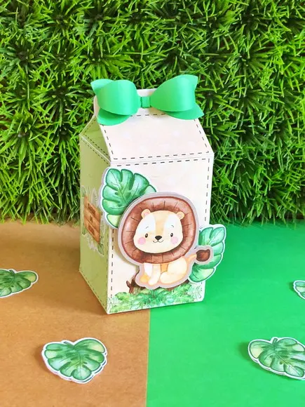 Personalizados Safari Baby - Kit com 20 Unidades