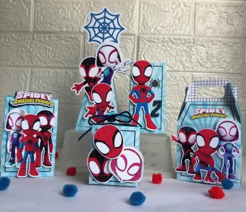 Personalizados Spidey - Kit com 20 Unidades