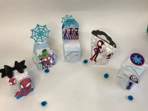 Personalizados Spidey e Seus Amigos - Kit com 20 Unidades