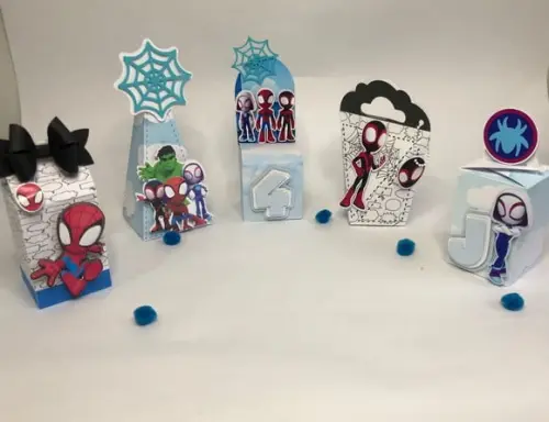 Personalizados Spidey e Seus Amigos - Kit com 25 Unidades