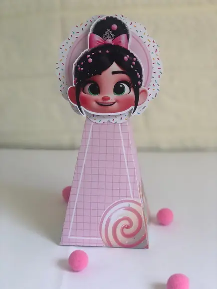 Personalizados Vanellope - Kit com 30 Unidades