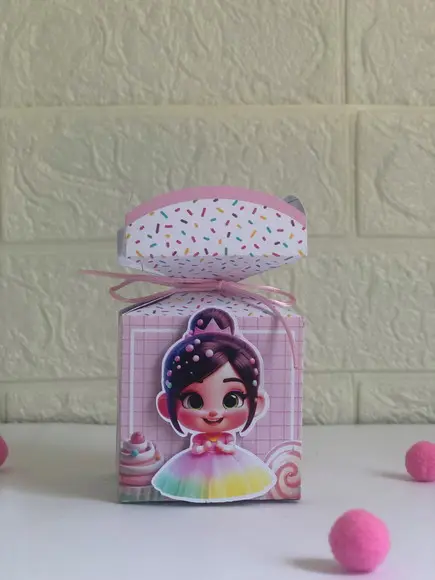 Personalizados Vanellope - Kit com 40 Unidades