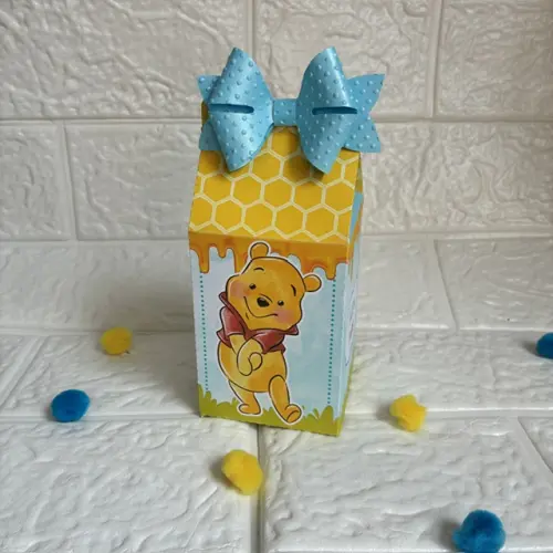Personalizados Ursinho Pooh - Kit com 10 unidades