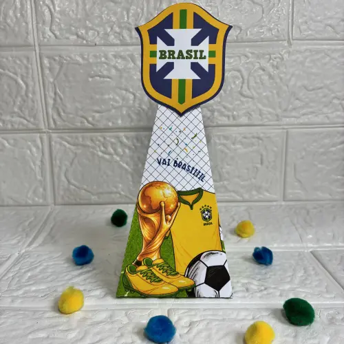 Personalizados Copa do Mundo - Kit com 10 unidades