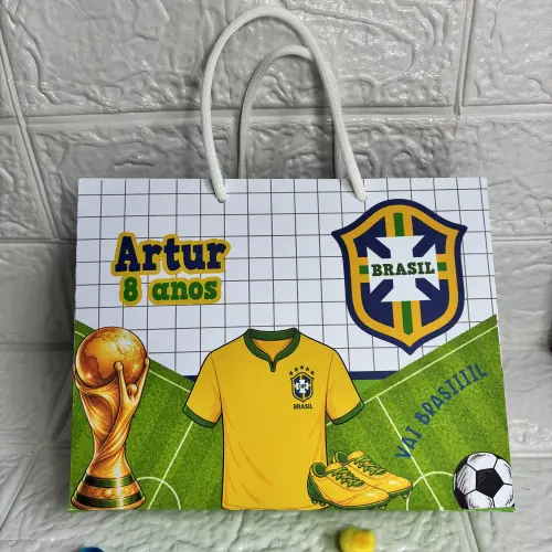 Sacolinha Personalizada Copa do Mundo