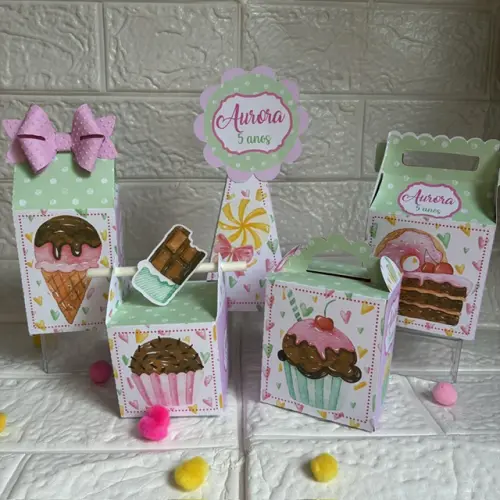 Personalizados Confeitaria - Kit com 20 unidades